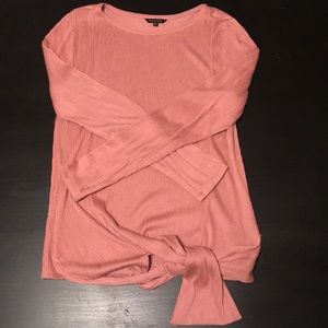 Long sleeve mauve Massimo Dutti Top